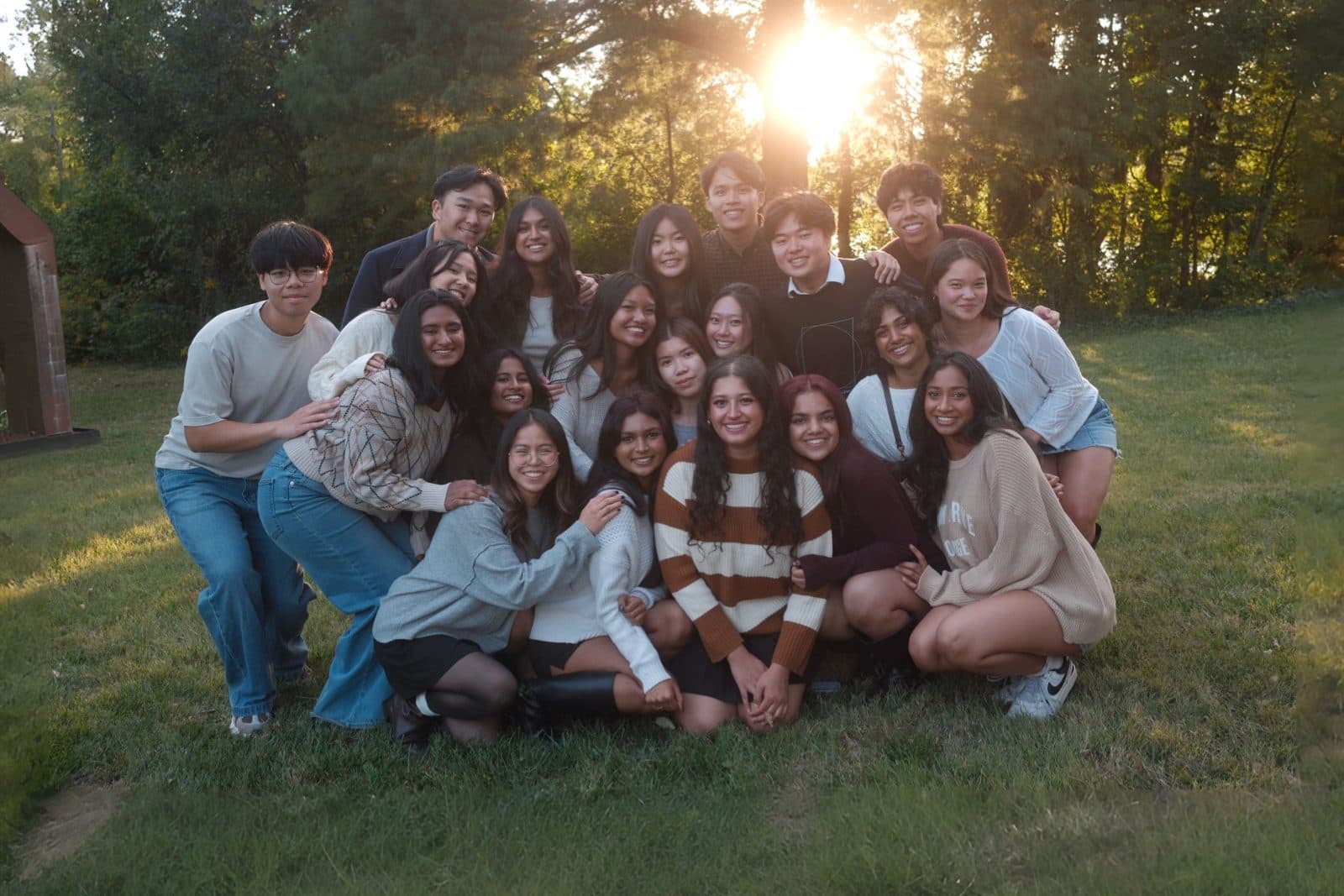 The Virginia Tech SASE officer board together